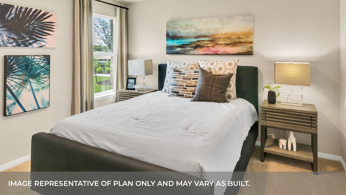 Bedroom four with window.