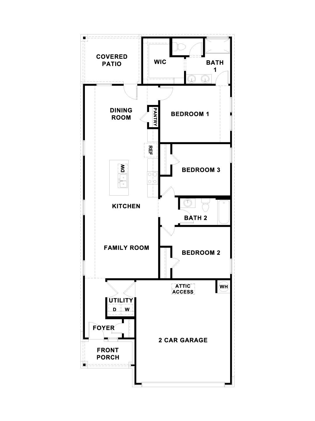 The Brooke floor plan