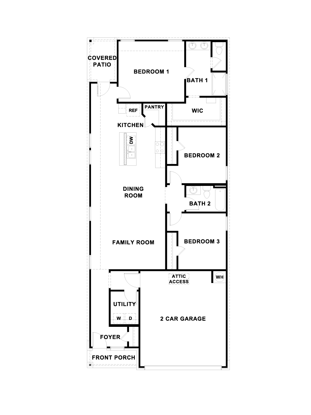 The Diana floor plan
