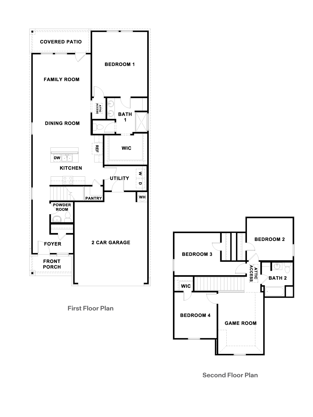 The Hanna floor plan