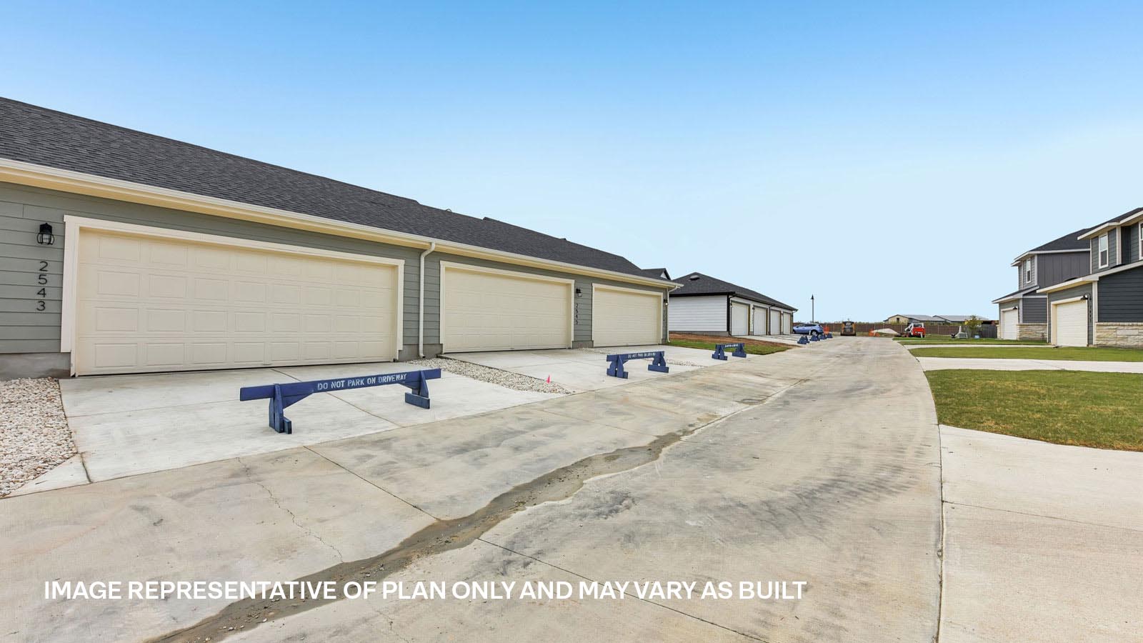 The Wicklow Back Exterior Townhomes