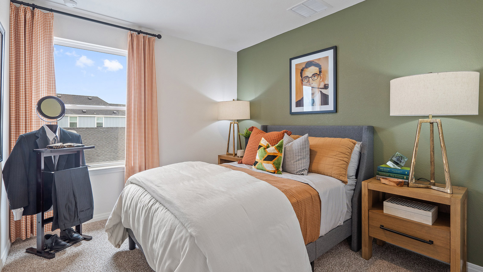 Bedroom 2, flex-office, study, entertainment, game, craft or kids room options Avery Centre By D.R. Horton new home