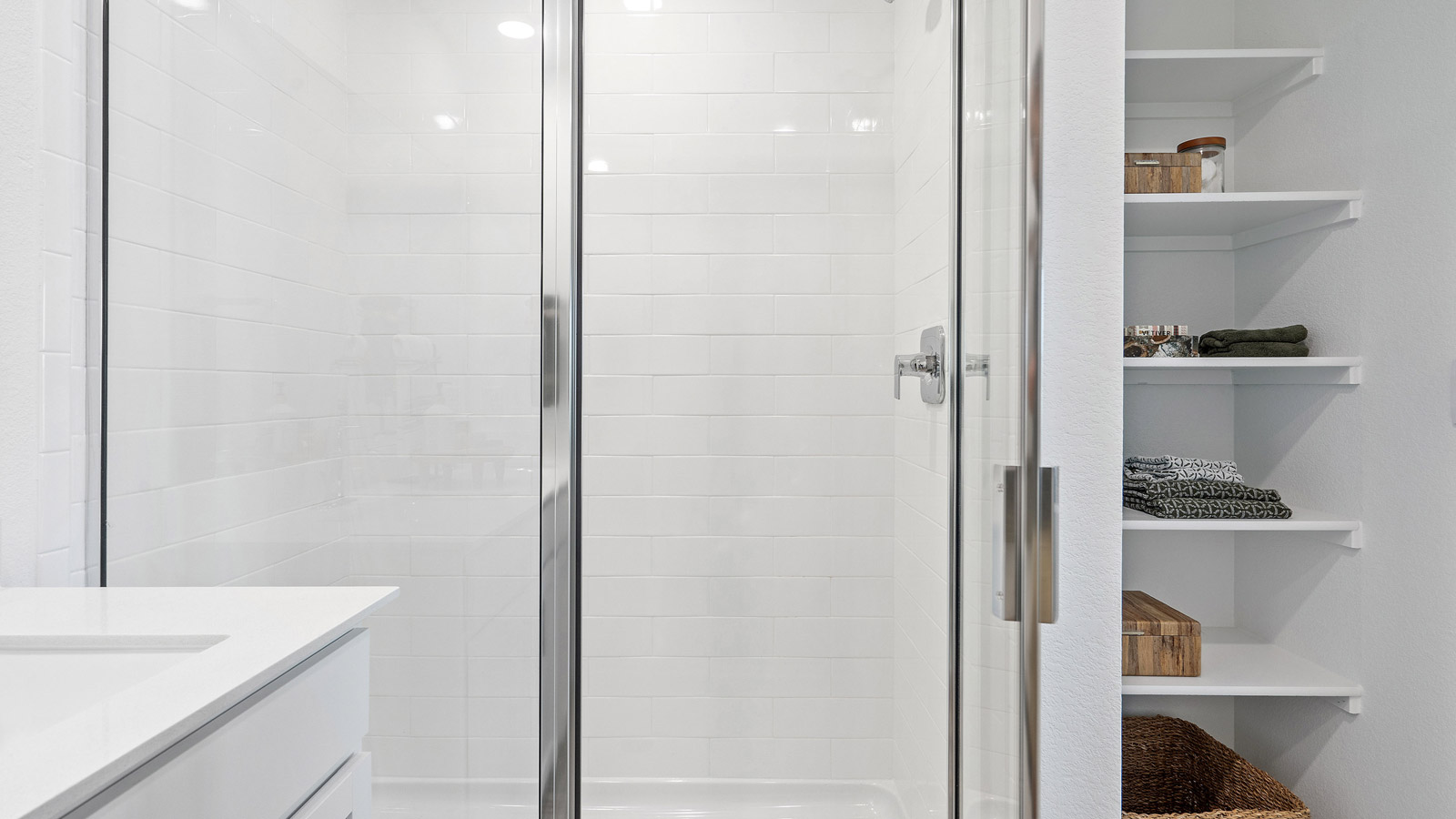 Owner’s ensuite offering a spa-inspired ensuite, walk-in shower, designed for functional privacy