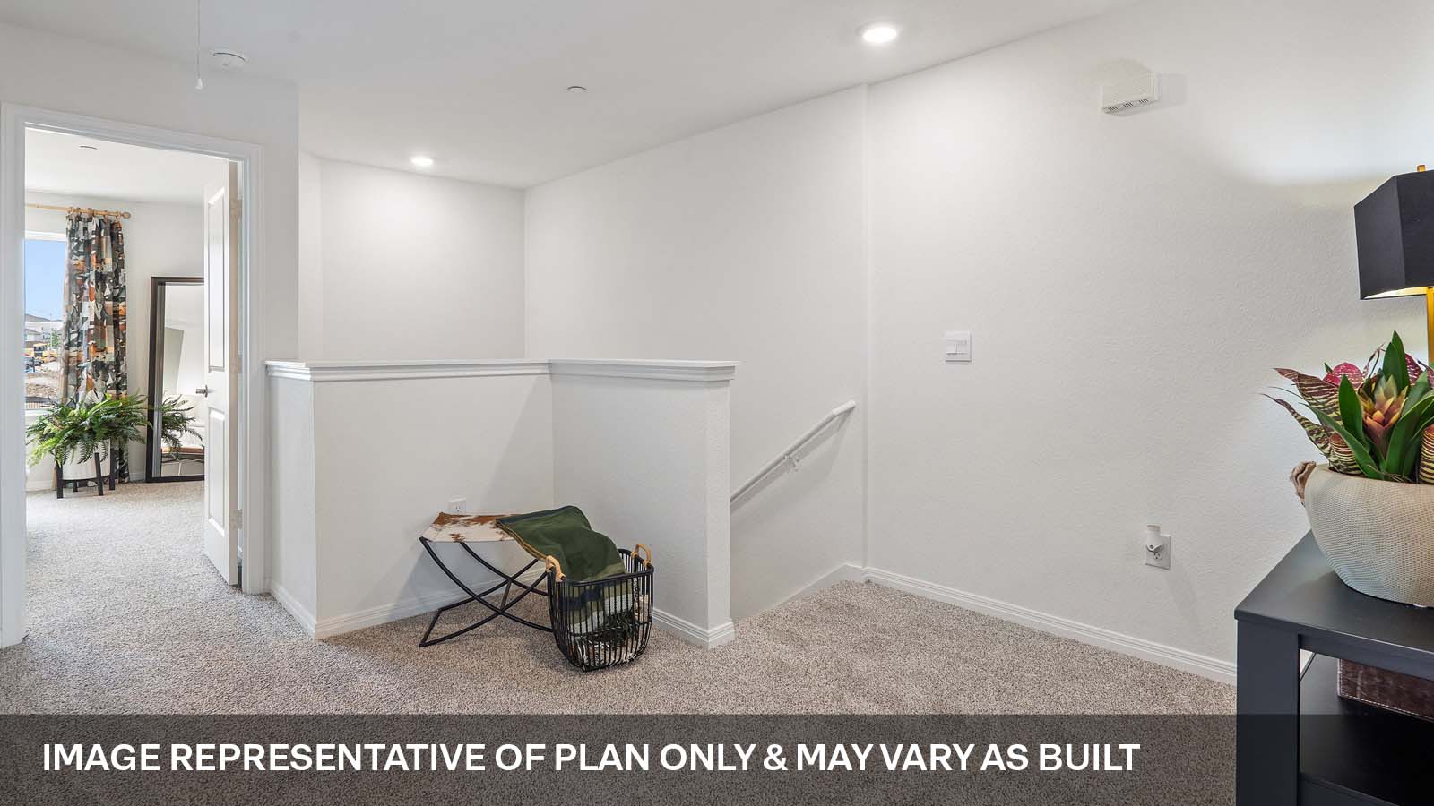 Upstairs open space.