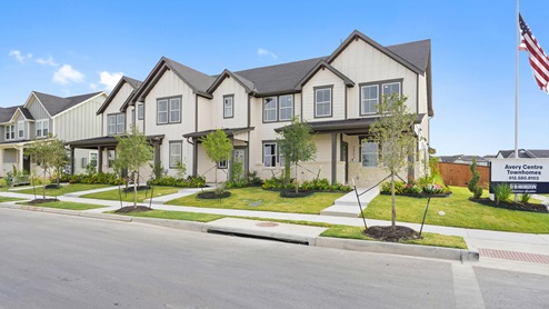 Avery Centre Townhomes in Round Rock, TX.