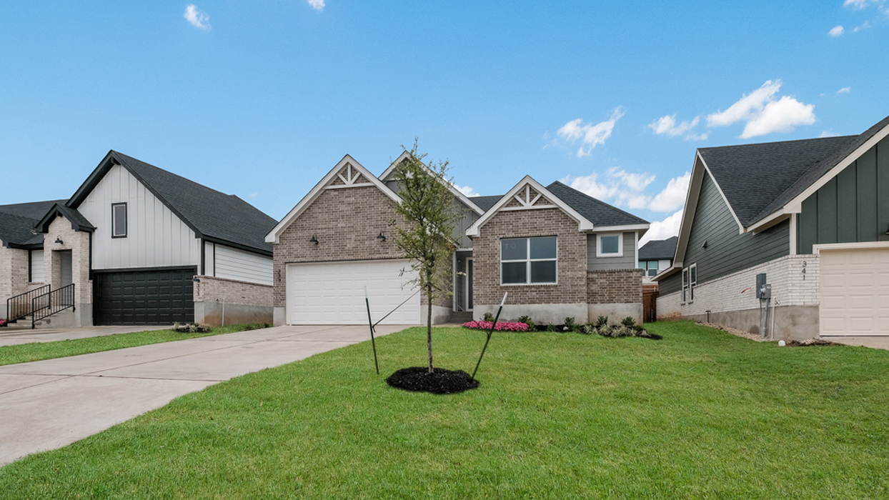 Bellvue Front Exterior- One Story - Elevation G