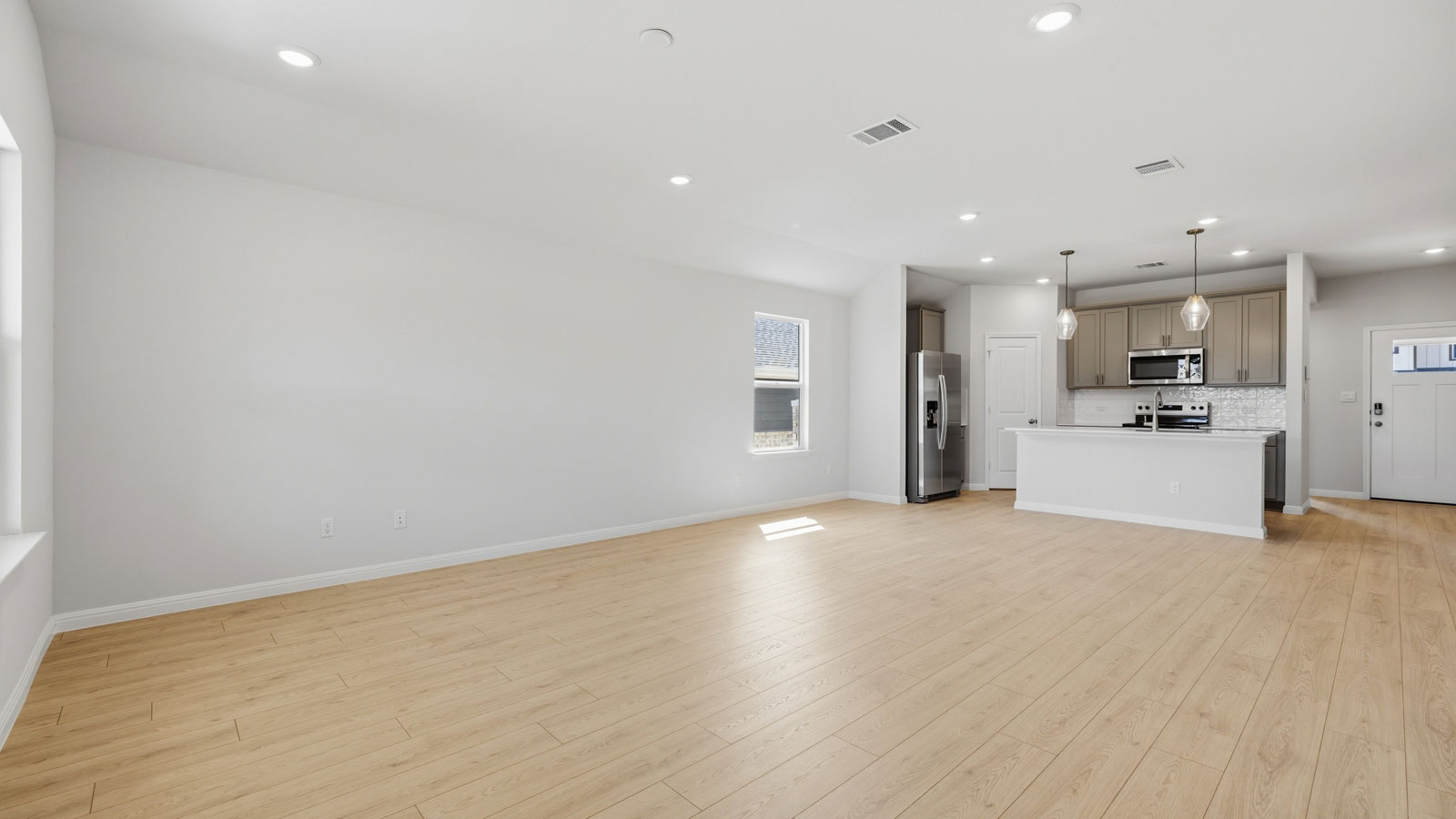 Elgin Open Concept Living/Dining Area