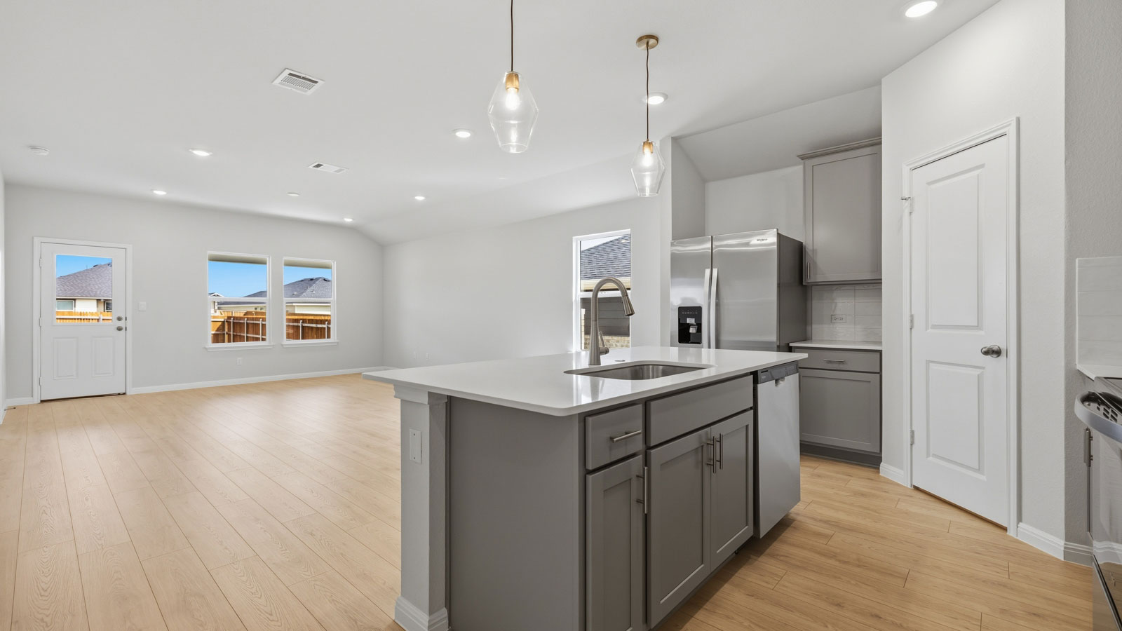 Elgin Modern Kitchen with Island