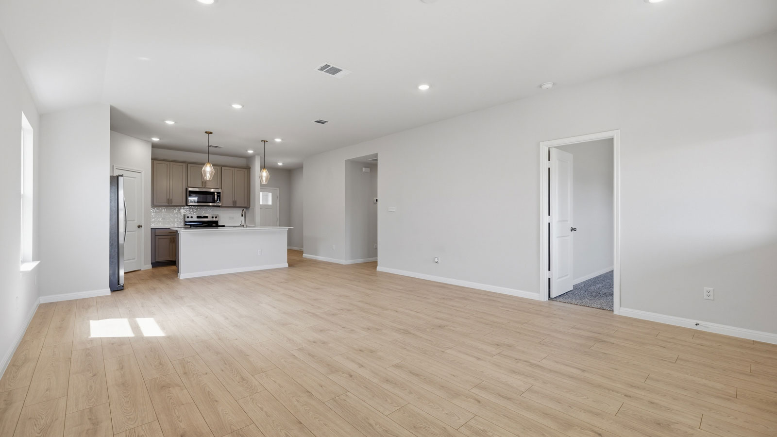 Elgin Open Concept Living/Dining Area