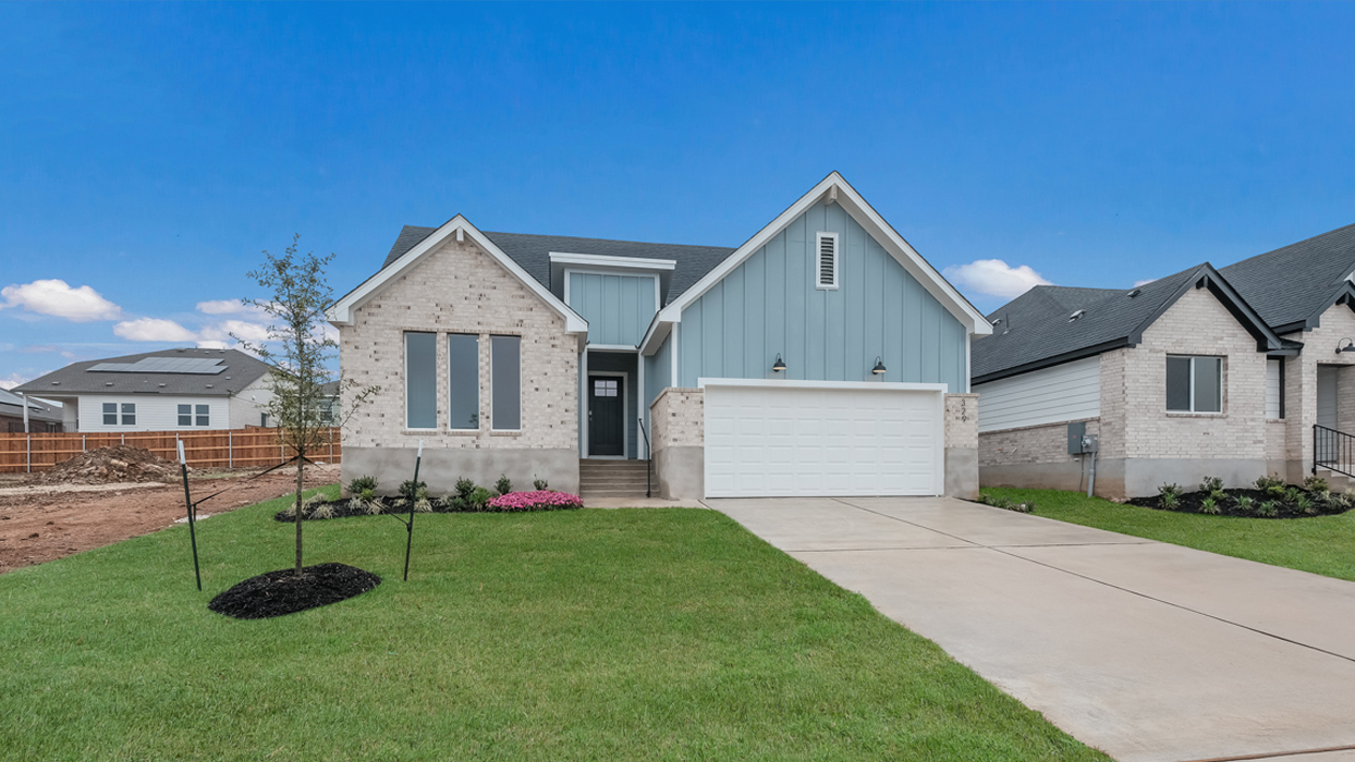 Elgin Front Exterior- One Story - Elevation F