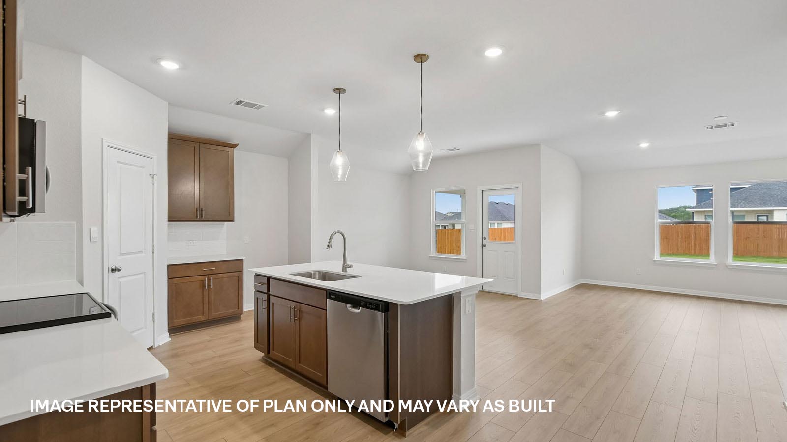 Irvine Modern Kitchen with Island