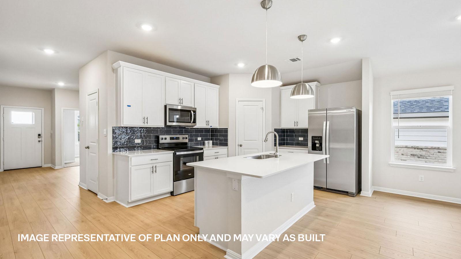 Lakeway Modern Kitchen with Island