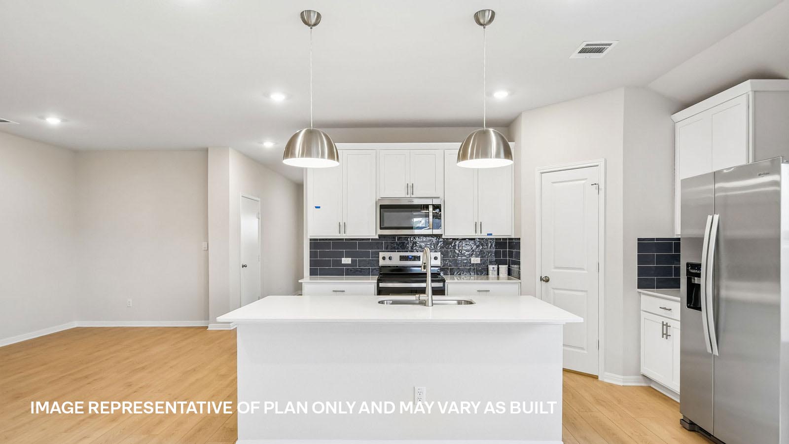 Lakeway Modern Kitchen with Island