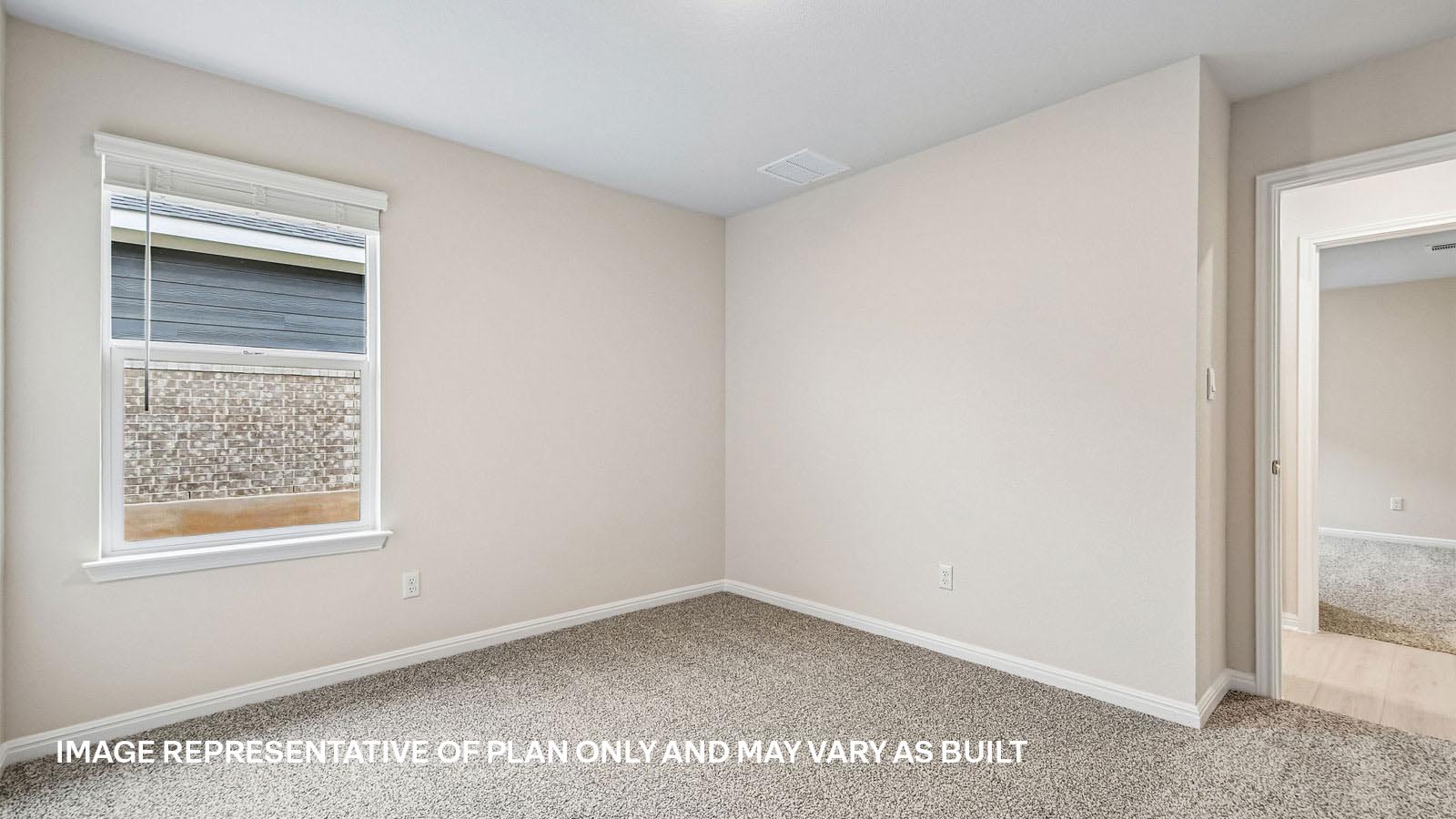 Lakeway Bedroom 4 with Carpet