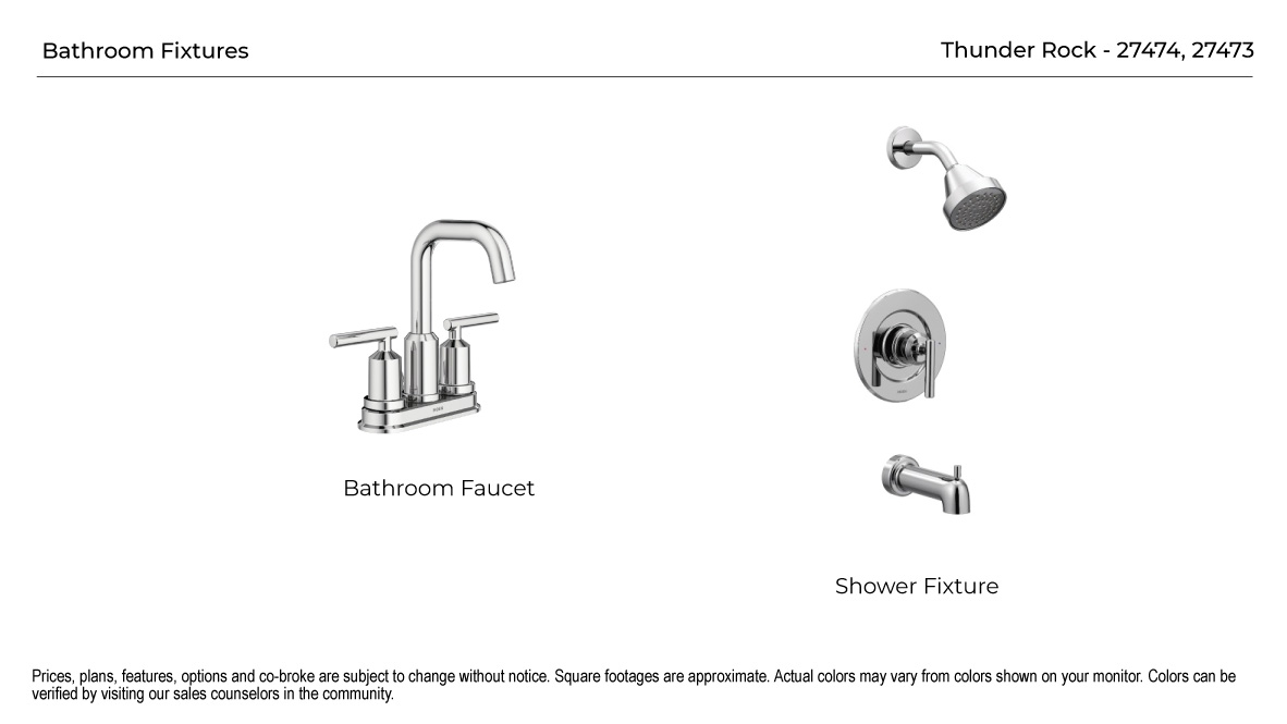 Thunder Rock Bathroom Fixtures