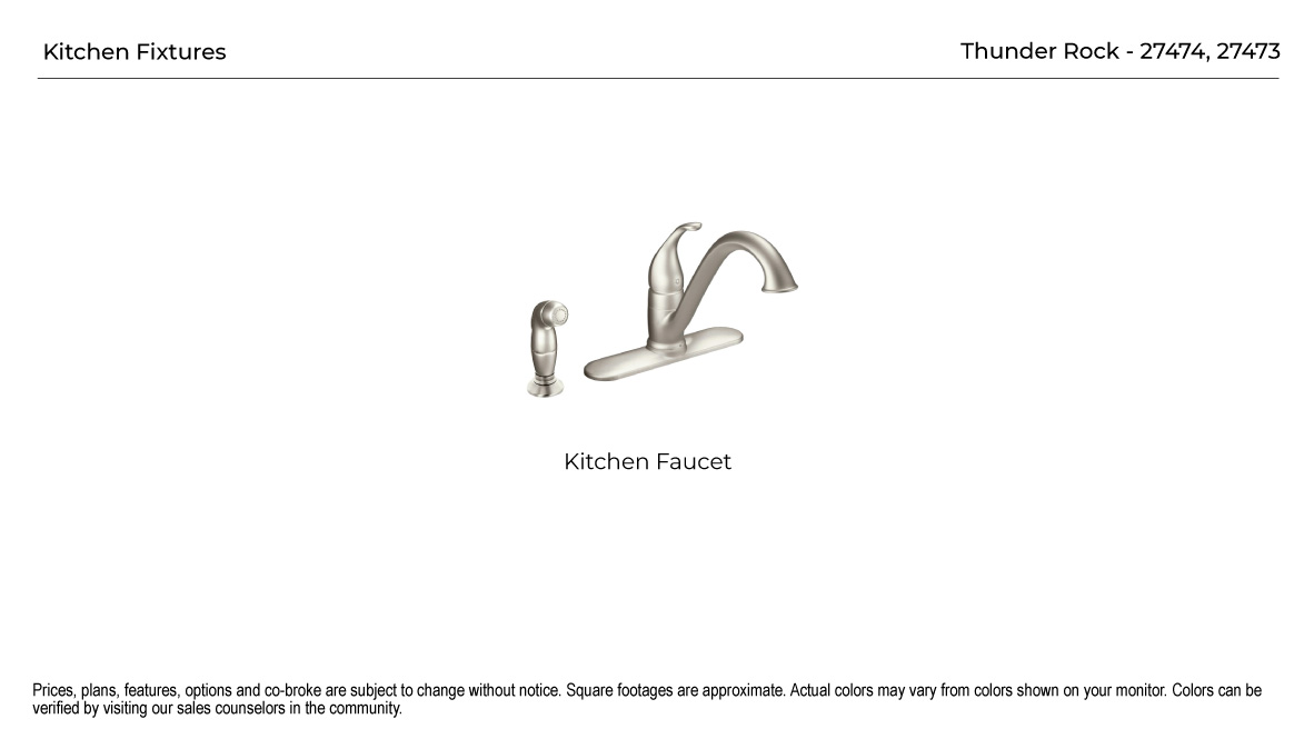Thunder Rock Kitchen Faucet