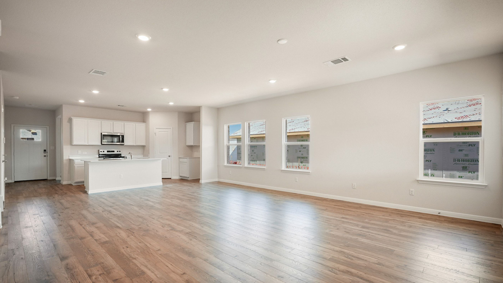 Open living room