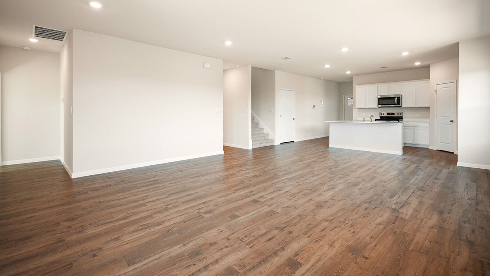 Open living room