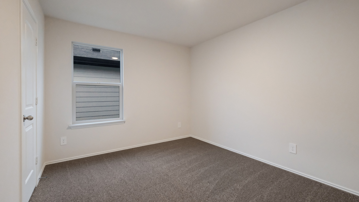 Bedroom 3 with Carpet Flooring