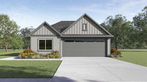 Taylor Front Exterior- One Story - Elevation G