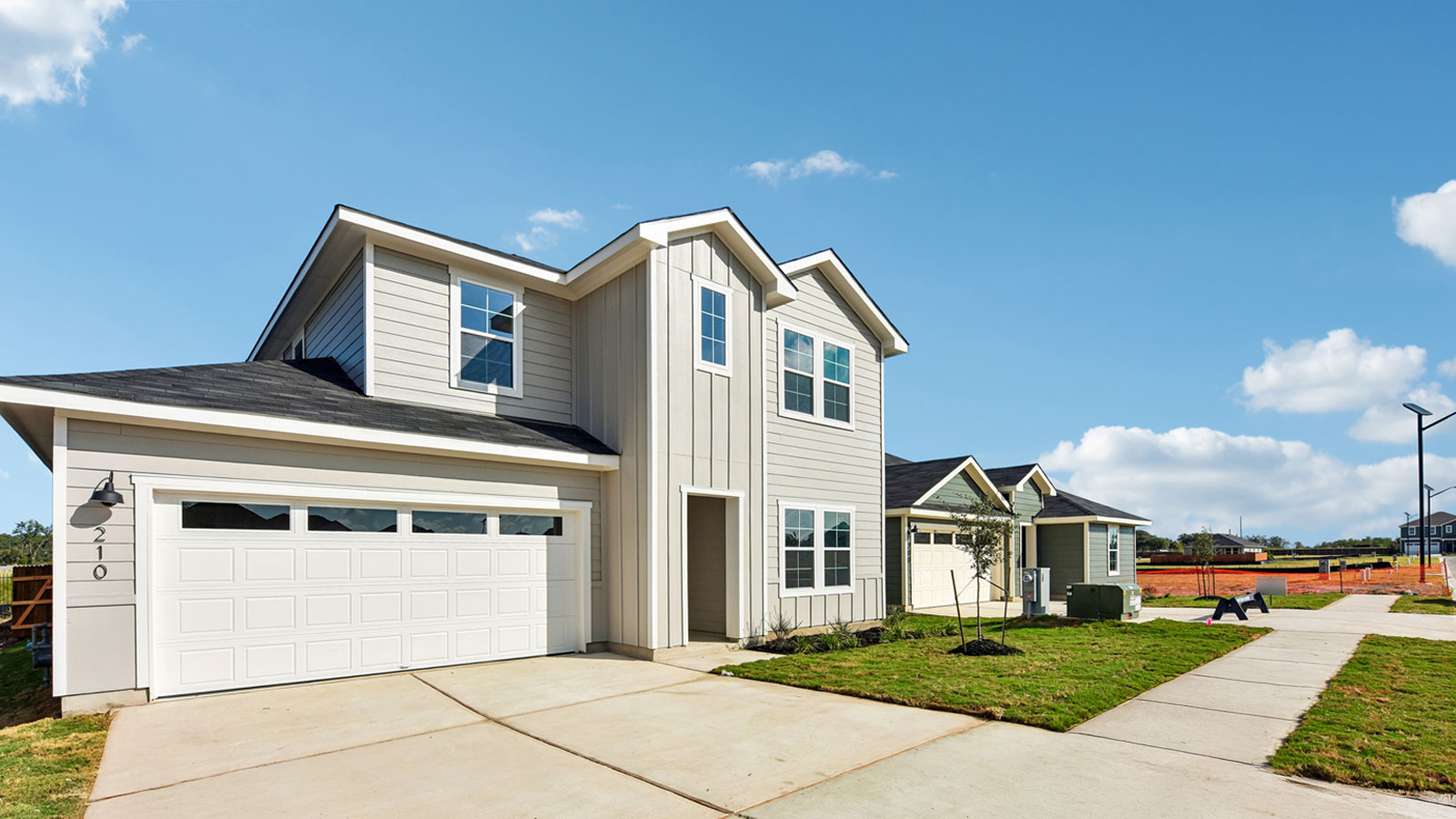 The Naples Floorplan- B Elevation at Watermill in Uhland, TX