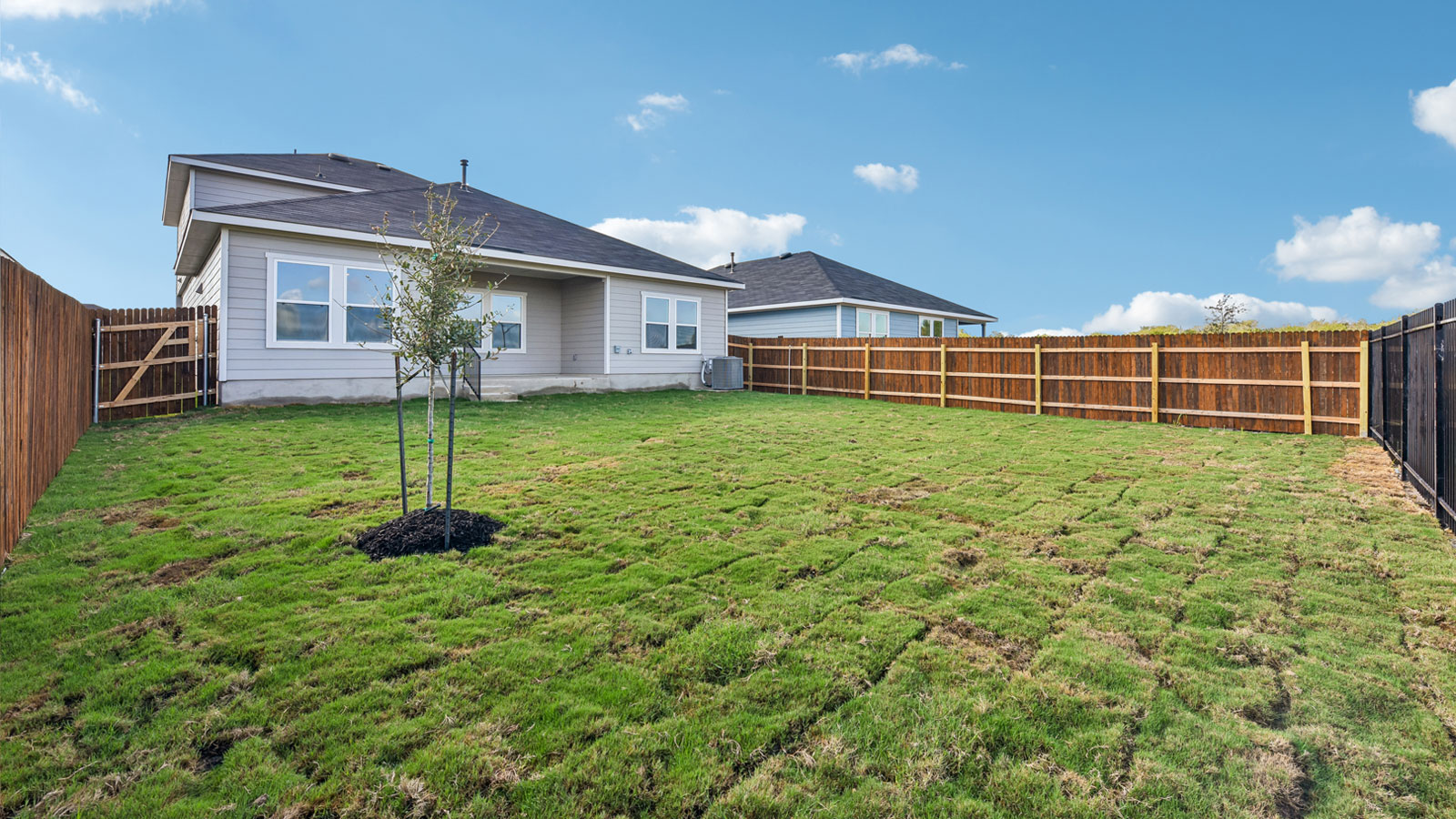The Naples Floorplan- B Elevation at Watermill in Uhland, TX