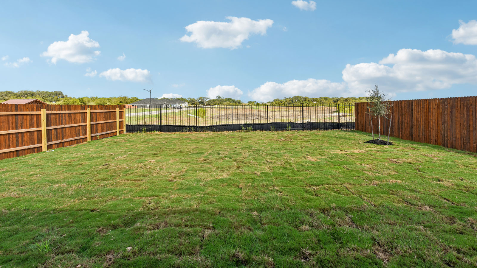 The Naples Floorplan- B Elevation at Watermill in Uhland, TX