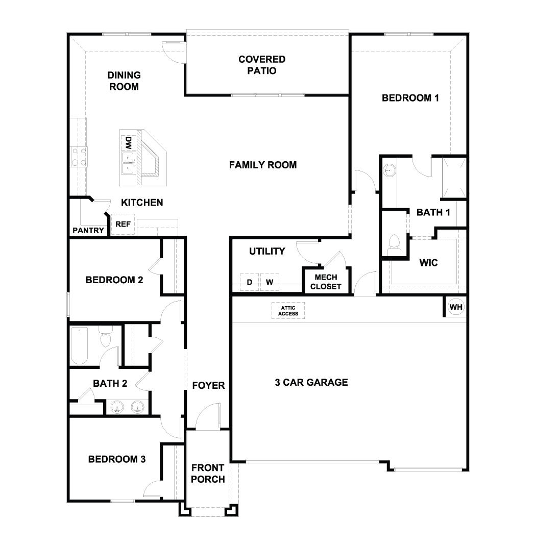 The Hudson Floor Plan