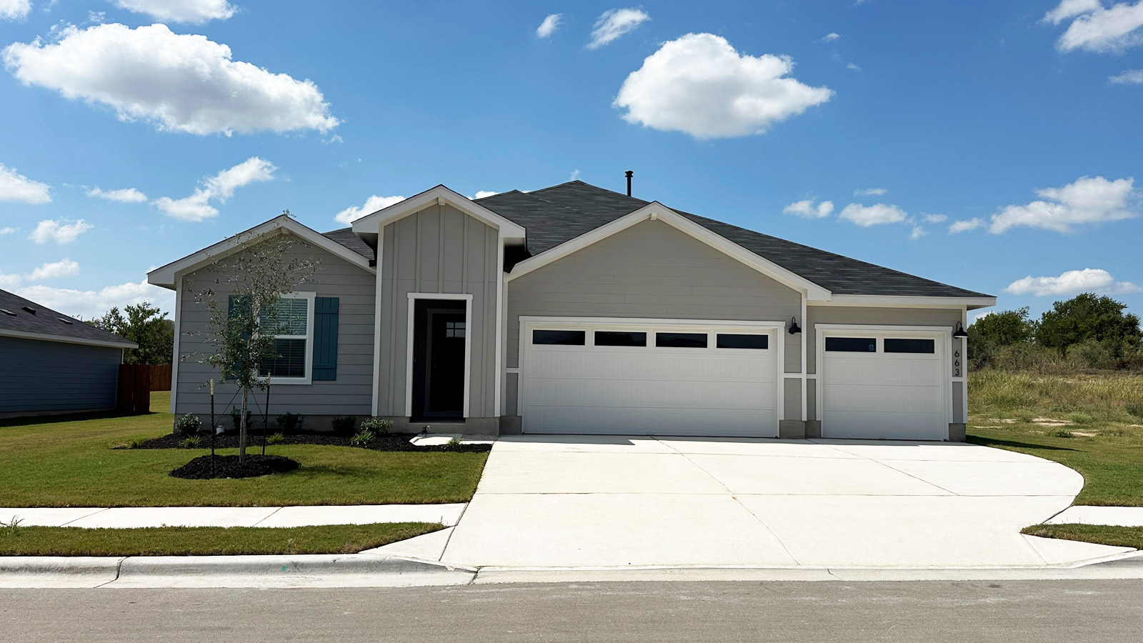The Fairfield floorplan at Watermill in Uhland, TX.