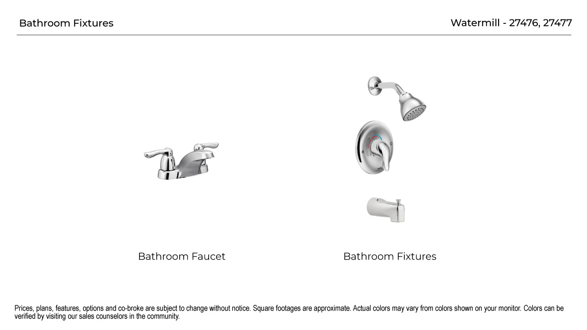 Watermill Bathroom Faucet Selection