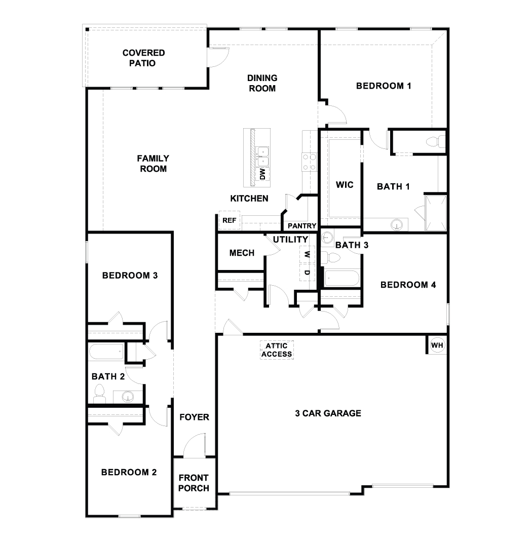The Courtland Floor Plan