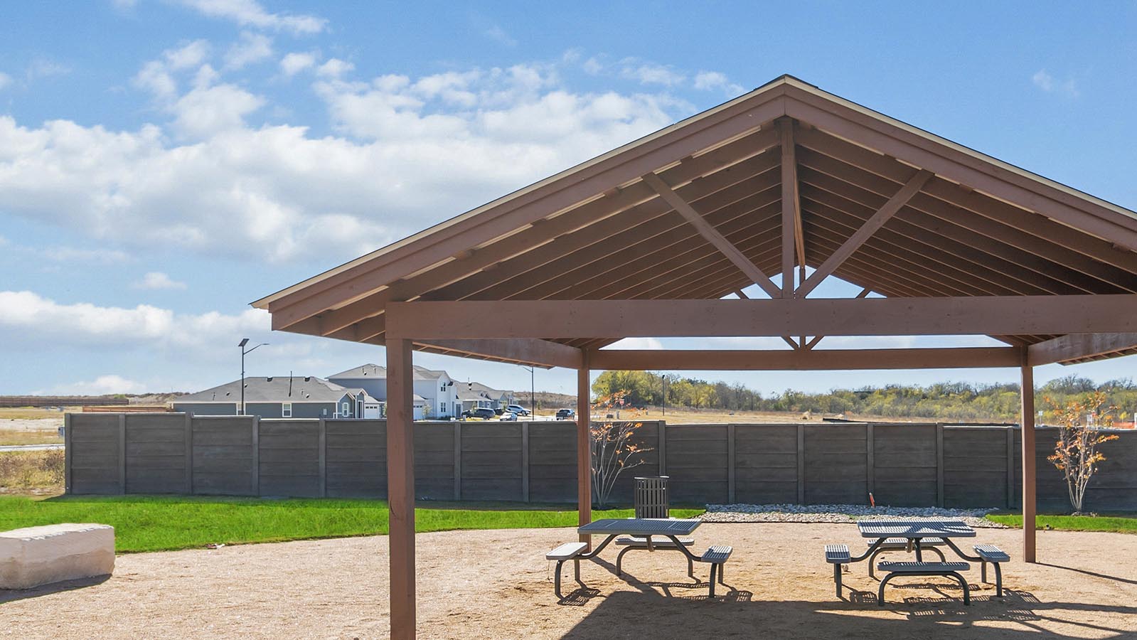 Watermill community park covered picnic area