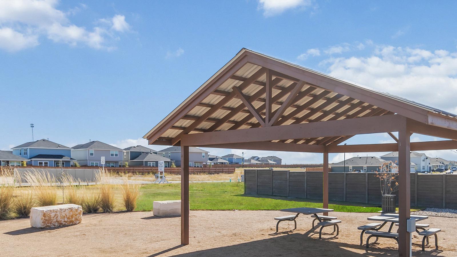 Watermill community park covered picnic area