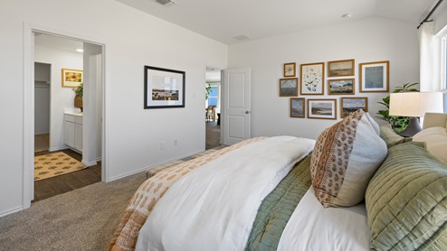 X35C Caden Floorplan spacious main bedroom gallery image – Wayside in Uhland TX