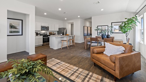 X35C Caden Floorplan open concept living room gallery image – Wayside in Uhland TX