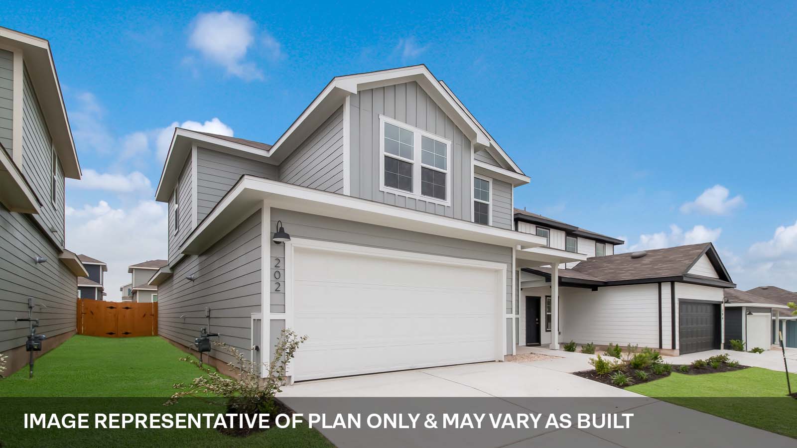 The Hanna Floorplan at Wayside-Elevation B
