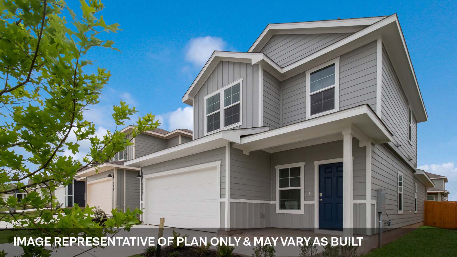 The Hanna Floorplan at Wayside-Elevation B