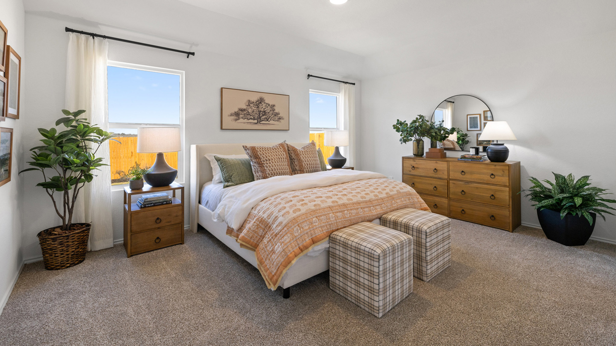 X35C The Caden Foorplan spacious main bedroom