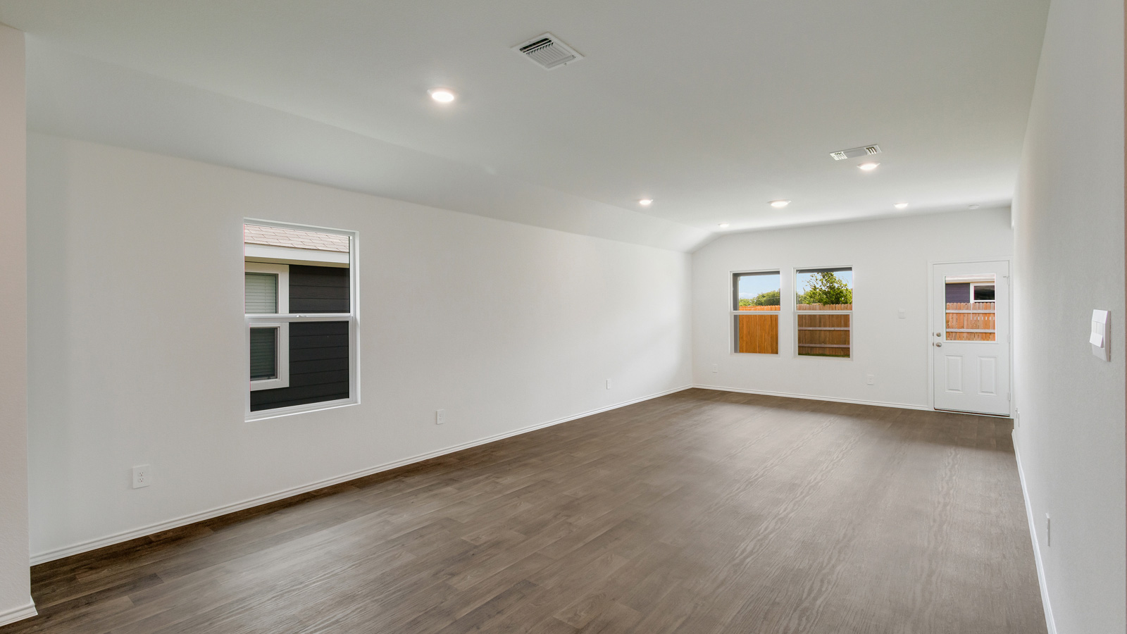 Open Concept Living Room with Natural Light