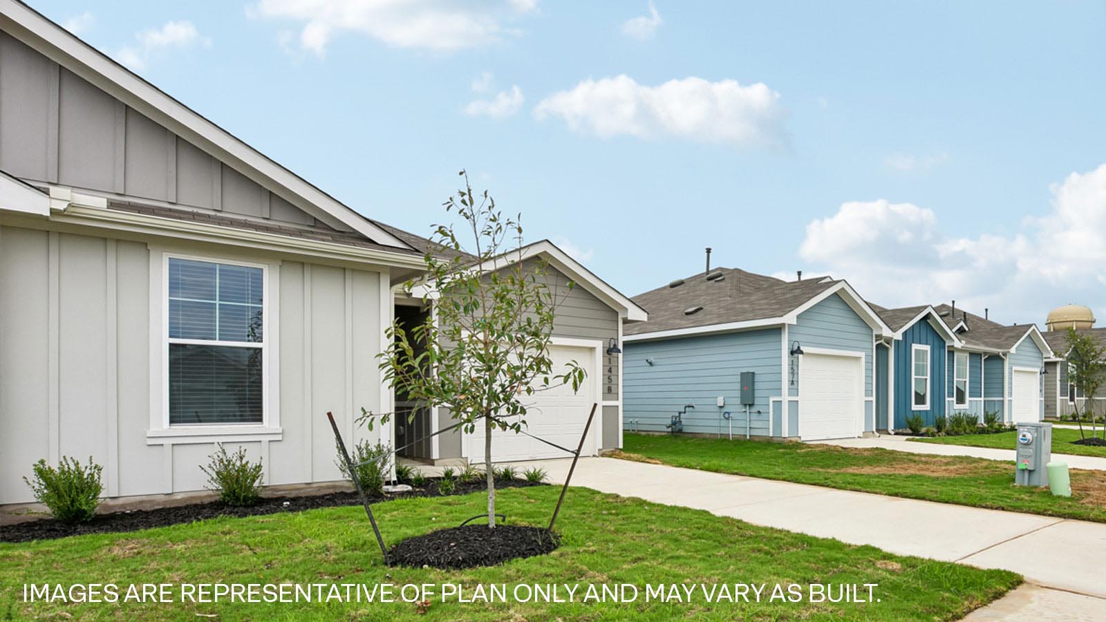 The Sarah Floorplan at Wayside- Elevation B in Uhland, TX