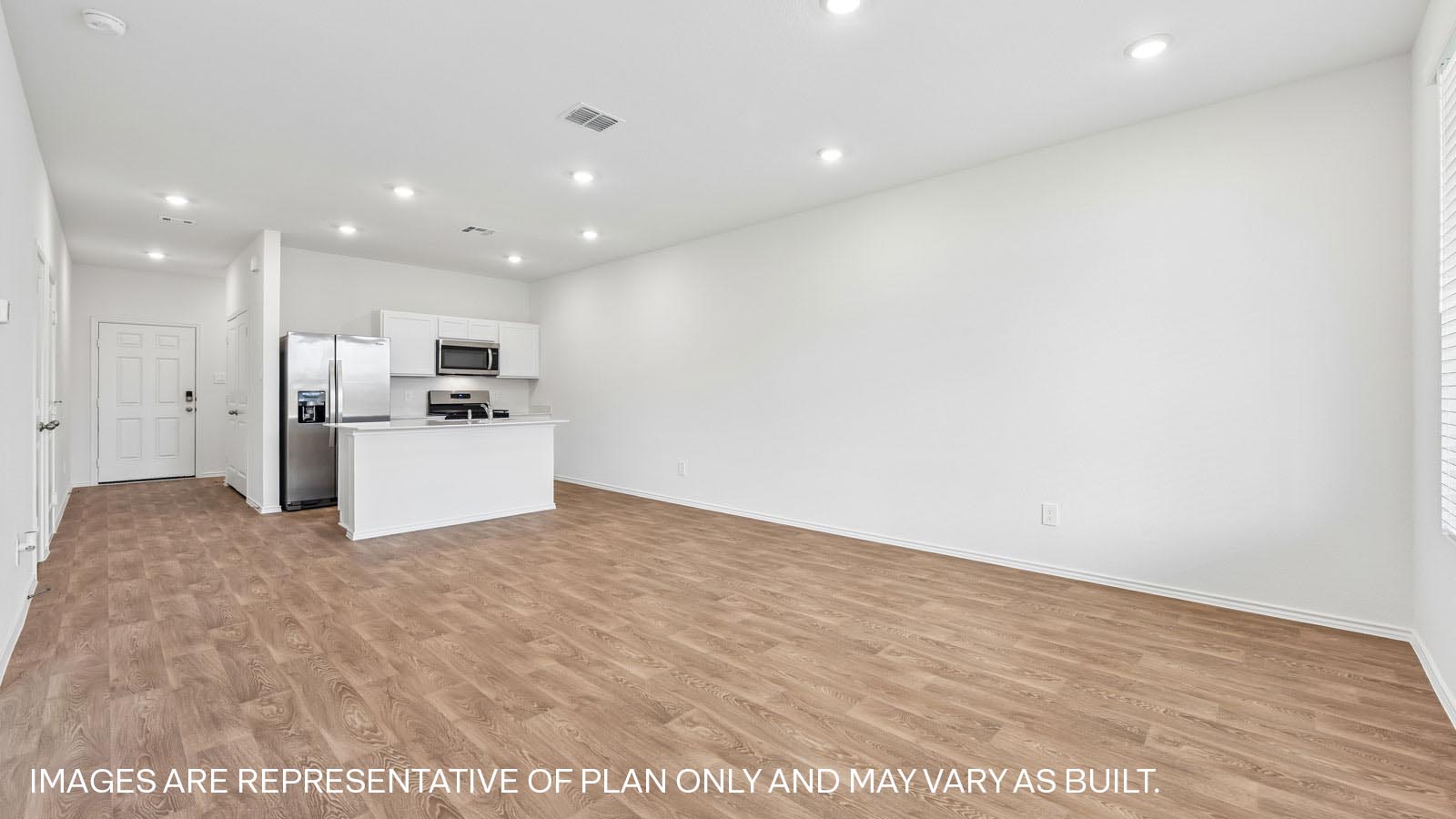 Sarah Open Concept Dining/ Living Area