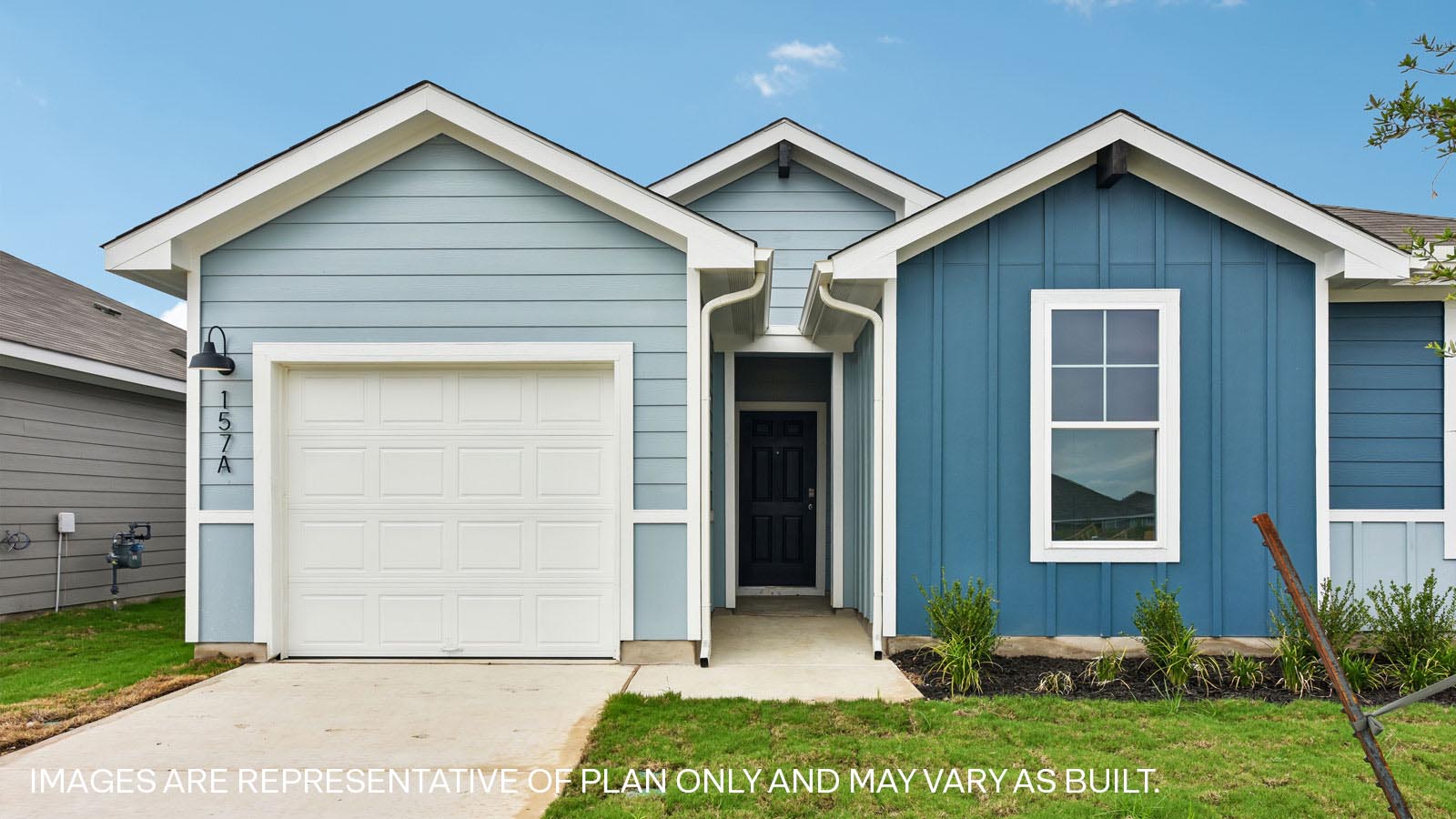 The Allison Floorplan at Wayside- Elevation A in Uhland, TX