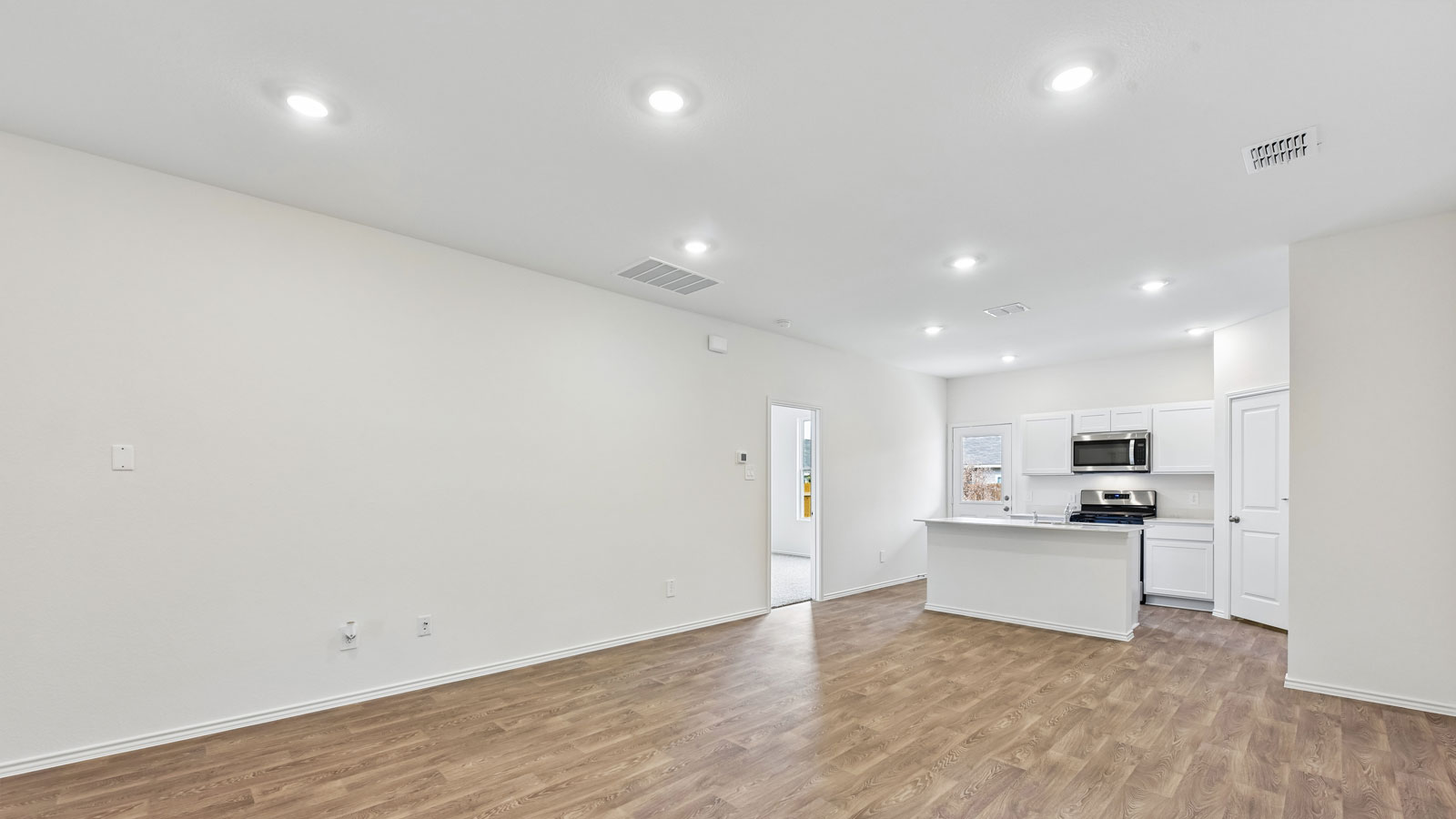 Allison Open Concept Dining/Living Area