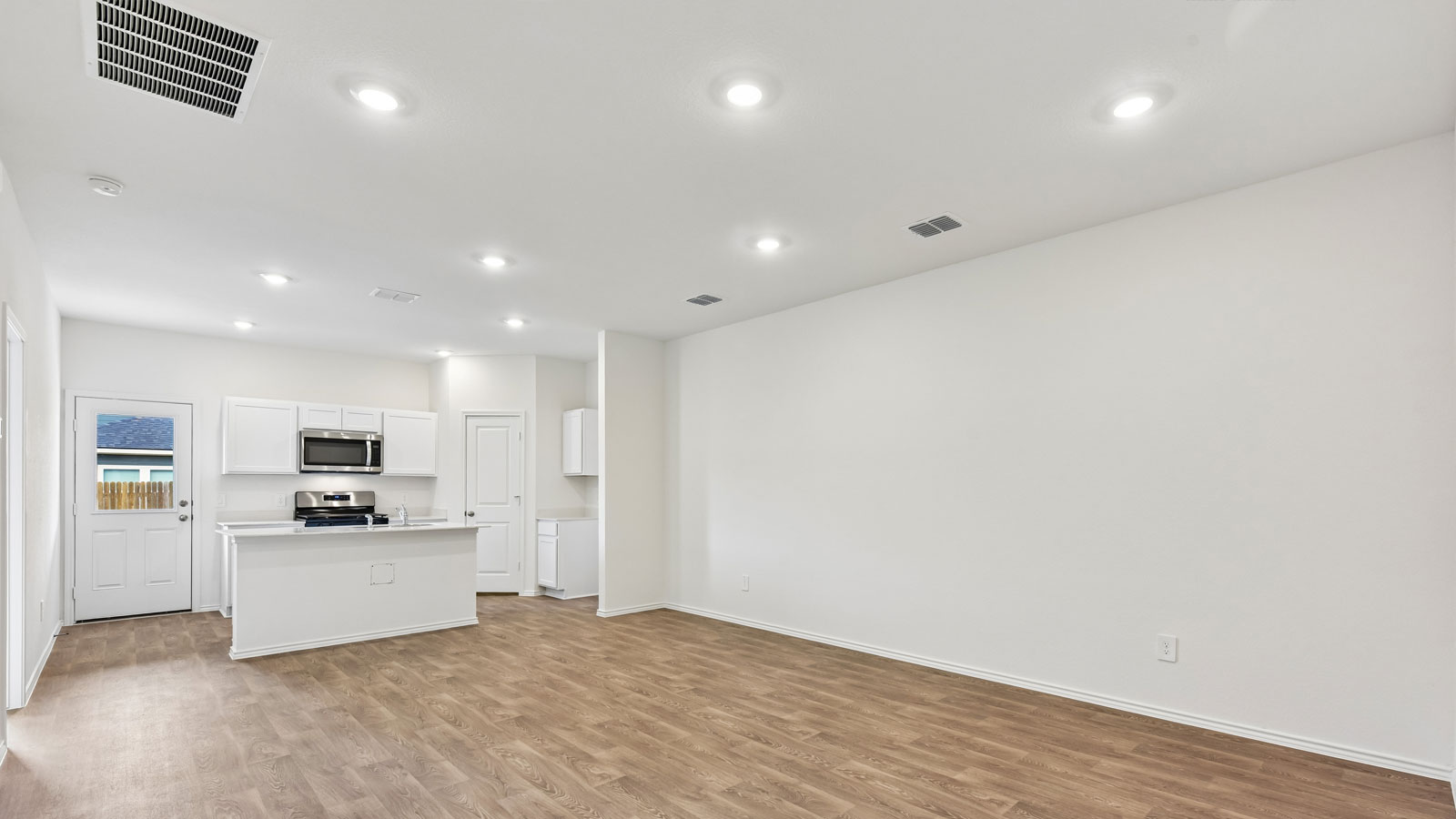 Allison Open Concept Dining/Living Area