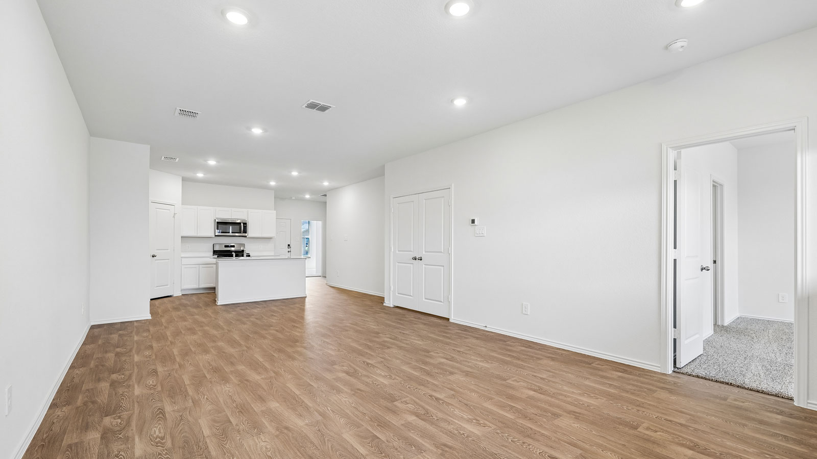 Maddie Open Concept Dining/Living Area