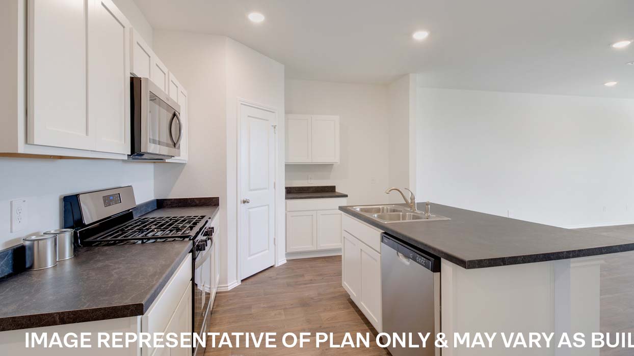 Maddie Open Floorplan Kitchen with Island