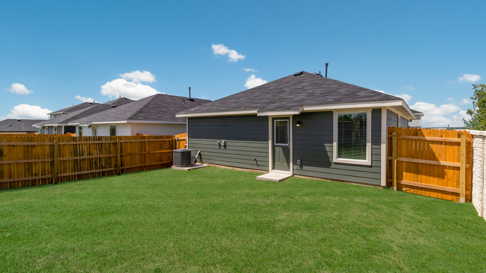 Backyard - The Atlanta Plan - Wayside Presented By D.R. Horton in Uhland Texas