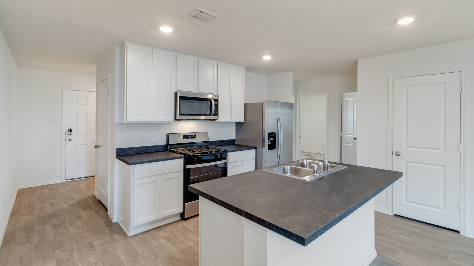 Kitchen - The Barton Plan - Wayside Presented By D.R. Horton in Uhland Texas