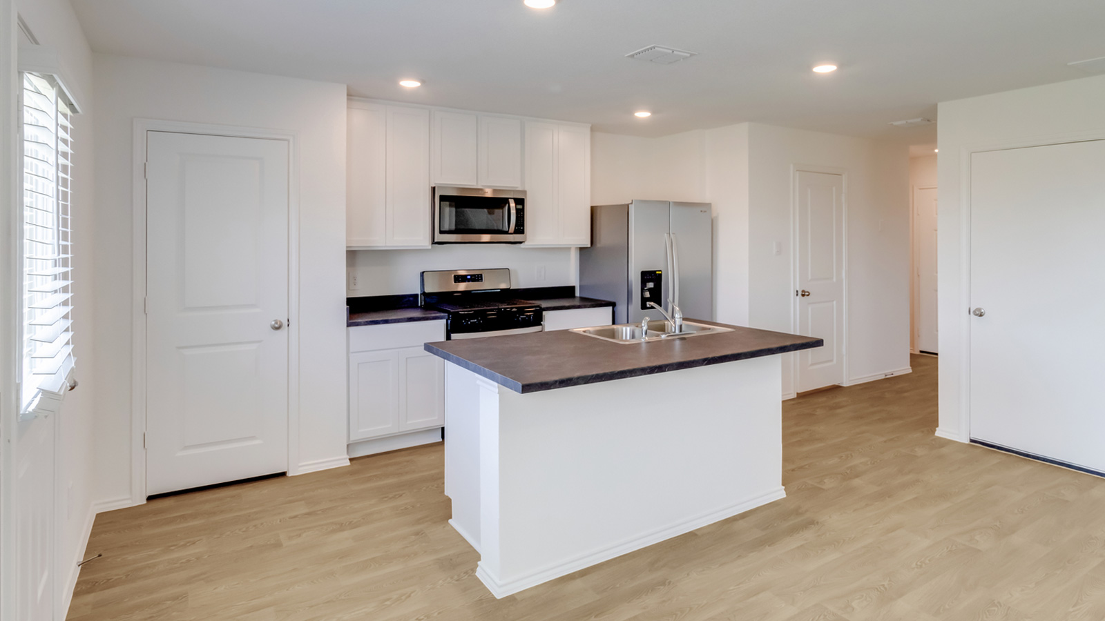 Kitchen - The Davis Plan - Wayside Presented By D.R. Horton in Uhland Texas