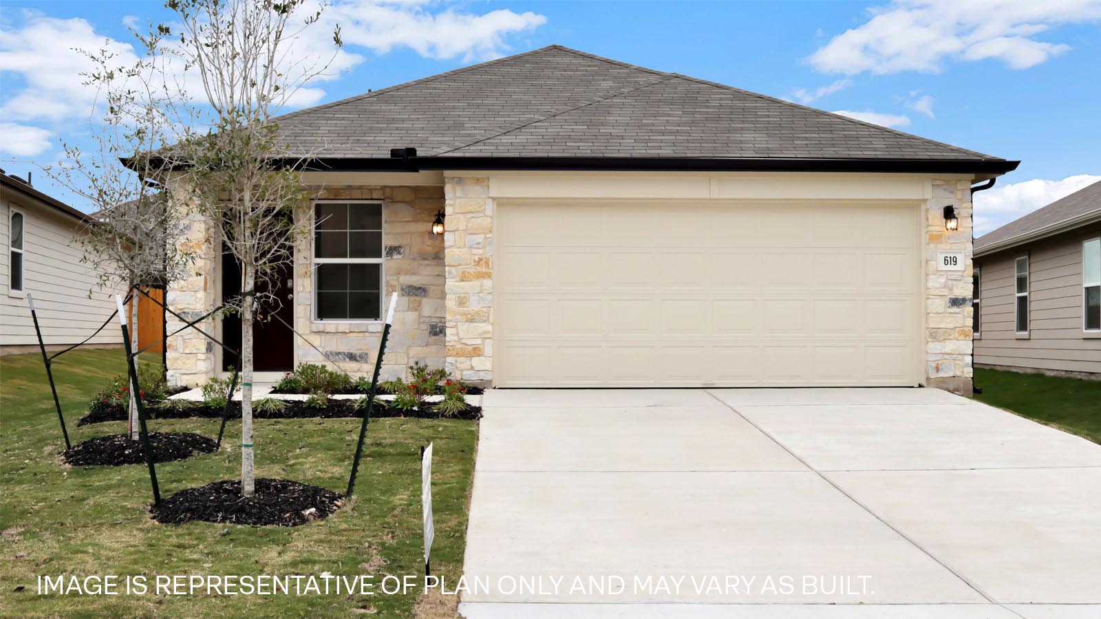 The Diana floorplan - A Elevation
